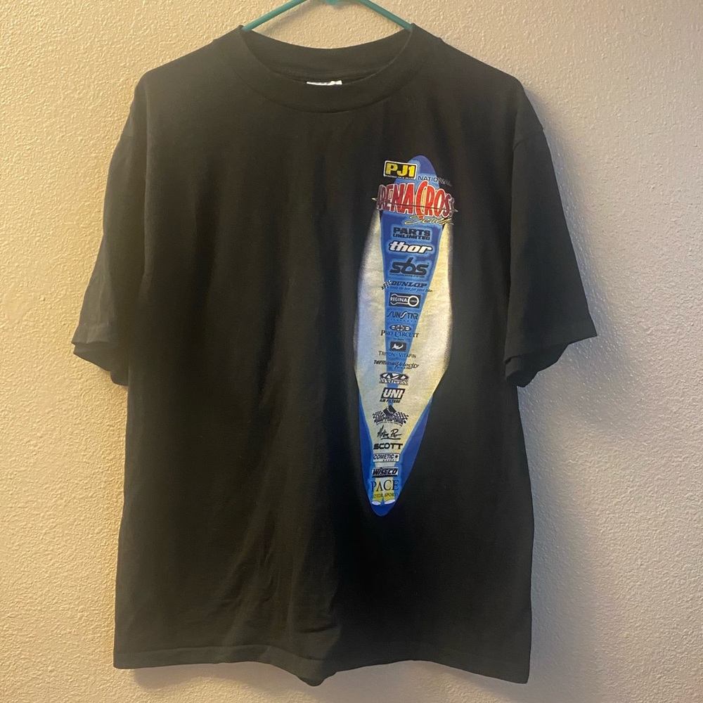Vintage Arena Cross Nationals Graphic Shirt Sz Large
